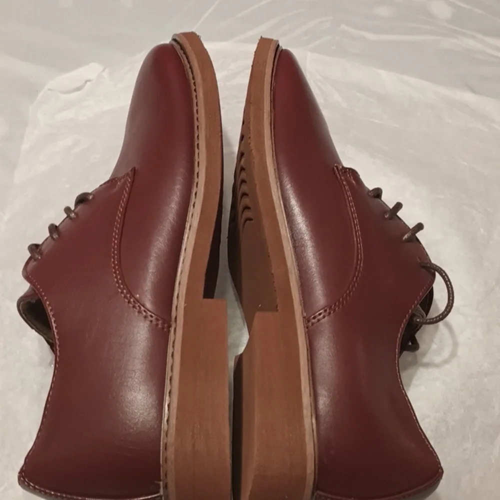 Deer Stags Denny Boys Rich Brown Oxfords